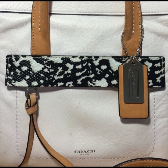 Coach Bleecker Mixed Media Mini Riley Crossbody - Picture 2 of 4